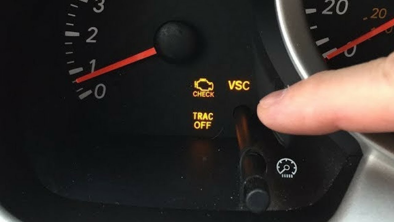 2008 Toyota 4Runner VSC Off and Check Engine Light: Causes and Fix