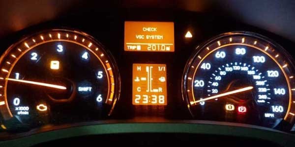 How to Fix Check VSC System on Toyota Camry