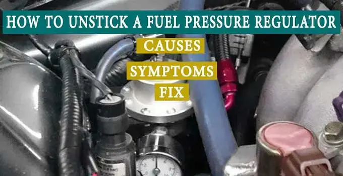 How to Unstick a Fuel Pressure Regulator 1