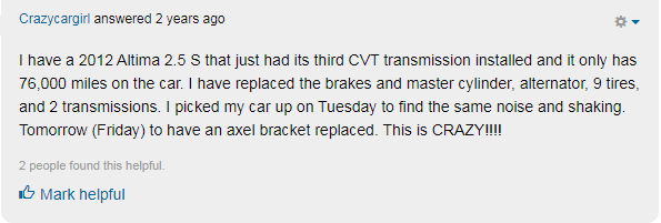 Nissan Altima CVT Transmission Problems: Causes, Symptoms, and Fixes