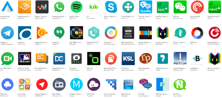 AndroidAutoApps market